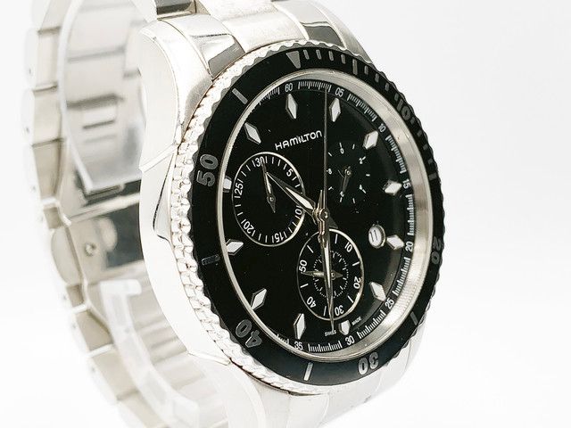 Hamilton Chronograph Date H375121 Quartz — black dial — photo 8