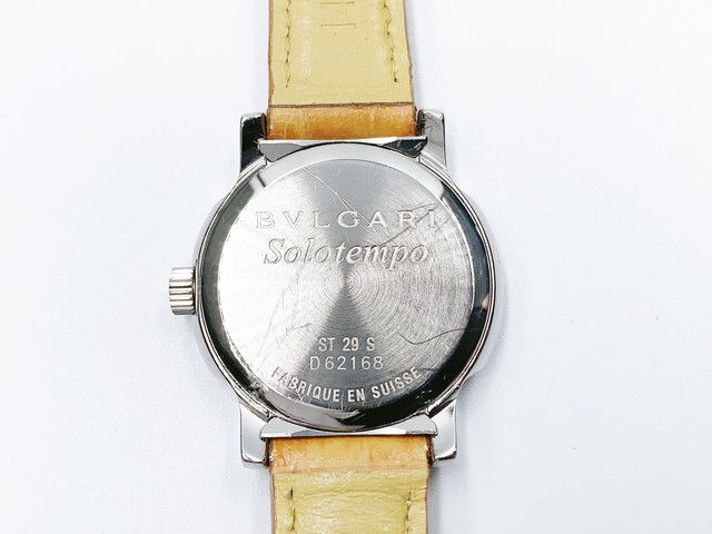 Bvlgari Solotempo ST29S Quartz, ladies — silver dial — photo 17