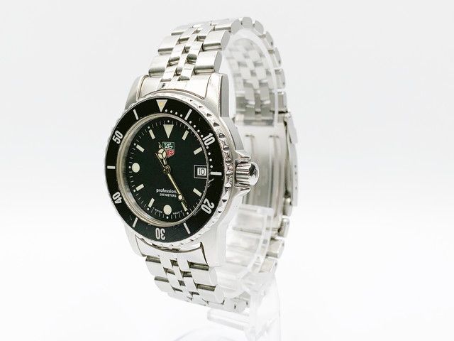 TAG Heuer Professional 200M WD1210.D0 Quartz — black dial — photo 3