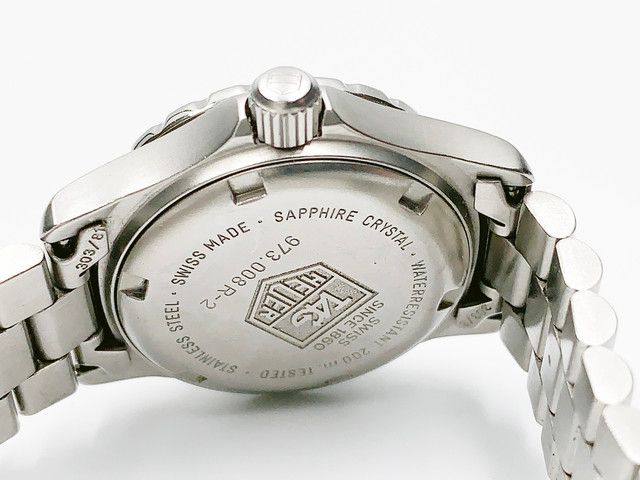 TAG Heuer 2000 Professional 200M 973.008 Quartz, unisex — black dial — photo 16