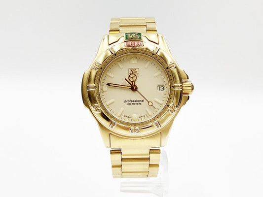 TAG Heuer Professional 994.713K Quartz — champagne dial — photo 2