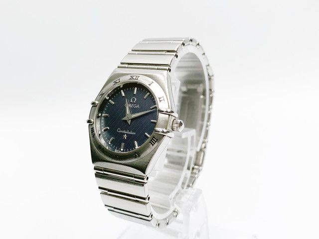 Omega Constellation 1572.40 Quartz, ladies — blue dial — photo 3
