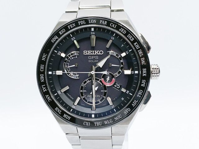 Seiko Astron 8X53-0AV0 GPS Solar — black dial