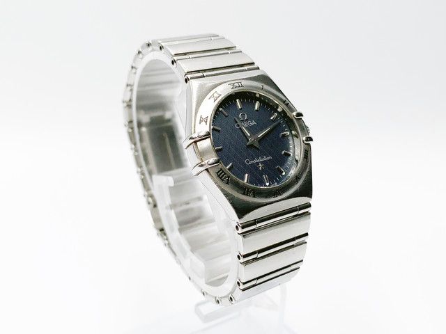 Omega Constellation 1572.40 Quartz, ladies — blue dial — photo 4