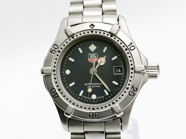 TAG Heuer Professional 962.008F Quartz, ladies — black dial — photo 6