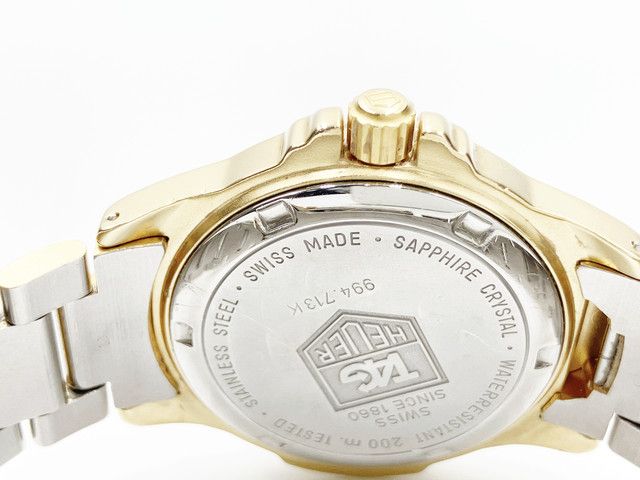 TAG Heuer Professional 994.713K Quartz — champagne dial — photo 16