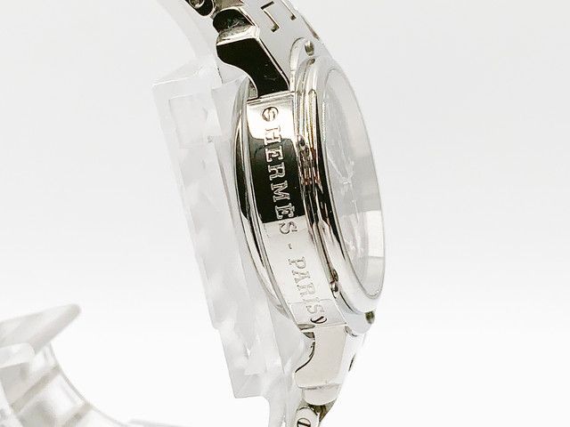Hermes Clipper Chronograph CL1.310 Quartz, ladies — black dial — photo 13
