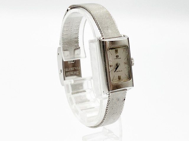 Omega De Ville hand-wound, ladies — silver dial — photo 4