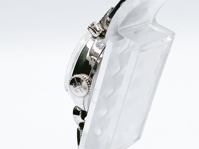 Tissot ladies cocktail watch, hand-wound — silver dial — photo 9