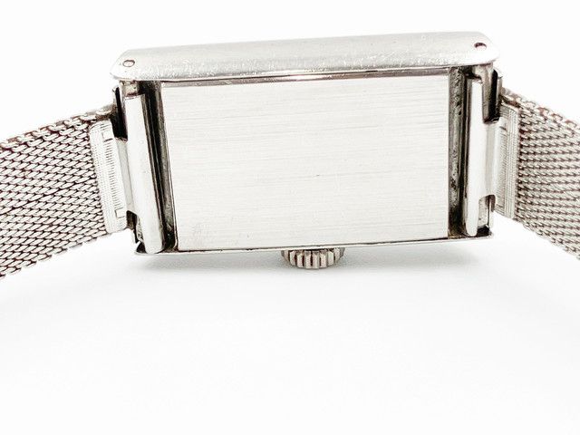 Omega De Ville hand-wound, ladies — silver dial — photo 16