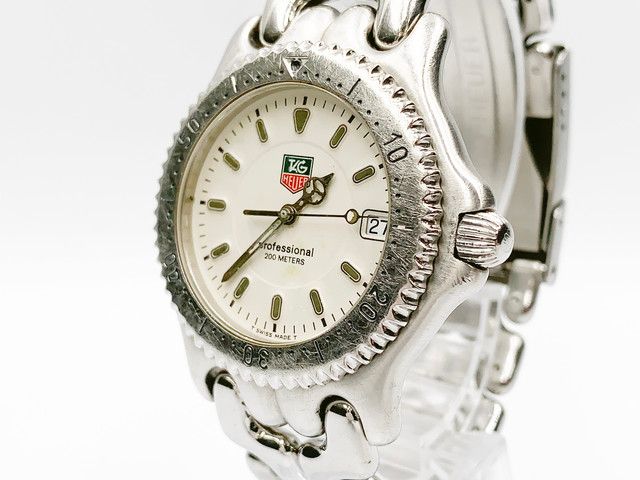 TAG Heuer Professional WG1112-K0 Quartz — white dial — photo 7
