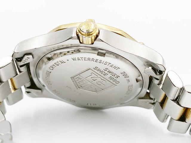 TAG Heuer Professional WK1221 Quartz, unisex — champagne dial — photo 16
