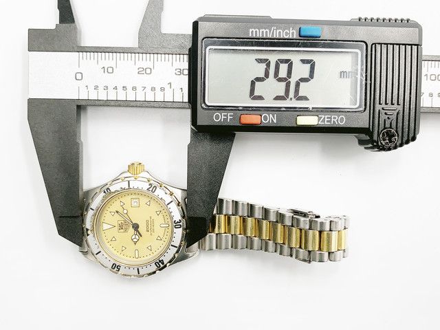 TAG Heuer Professional 974.015 Quartz, ladies — champagne dial — photo 17