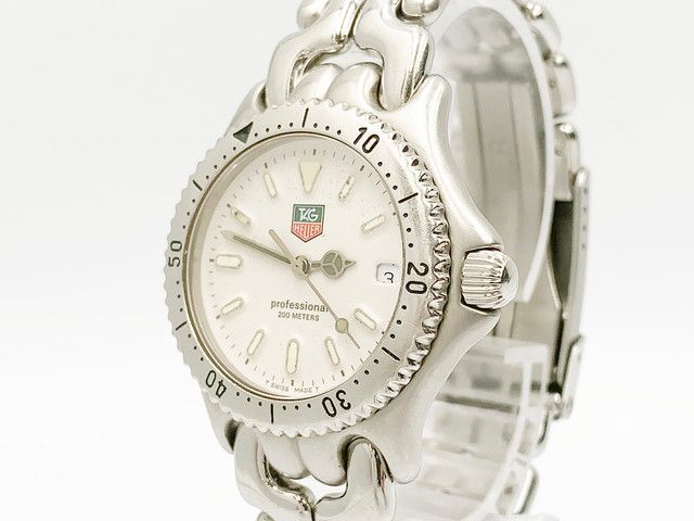 TAG Heuer Professional S99.013 Quartz — white dial — photo 7
