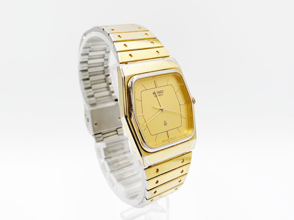 Seiko 6030-5560 Quartz — gold dial