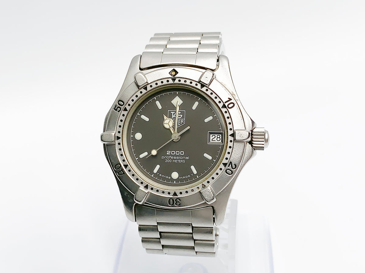 TAG Heuer 2000 962.013 Quartz — grey dial