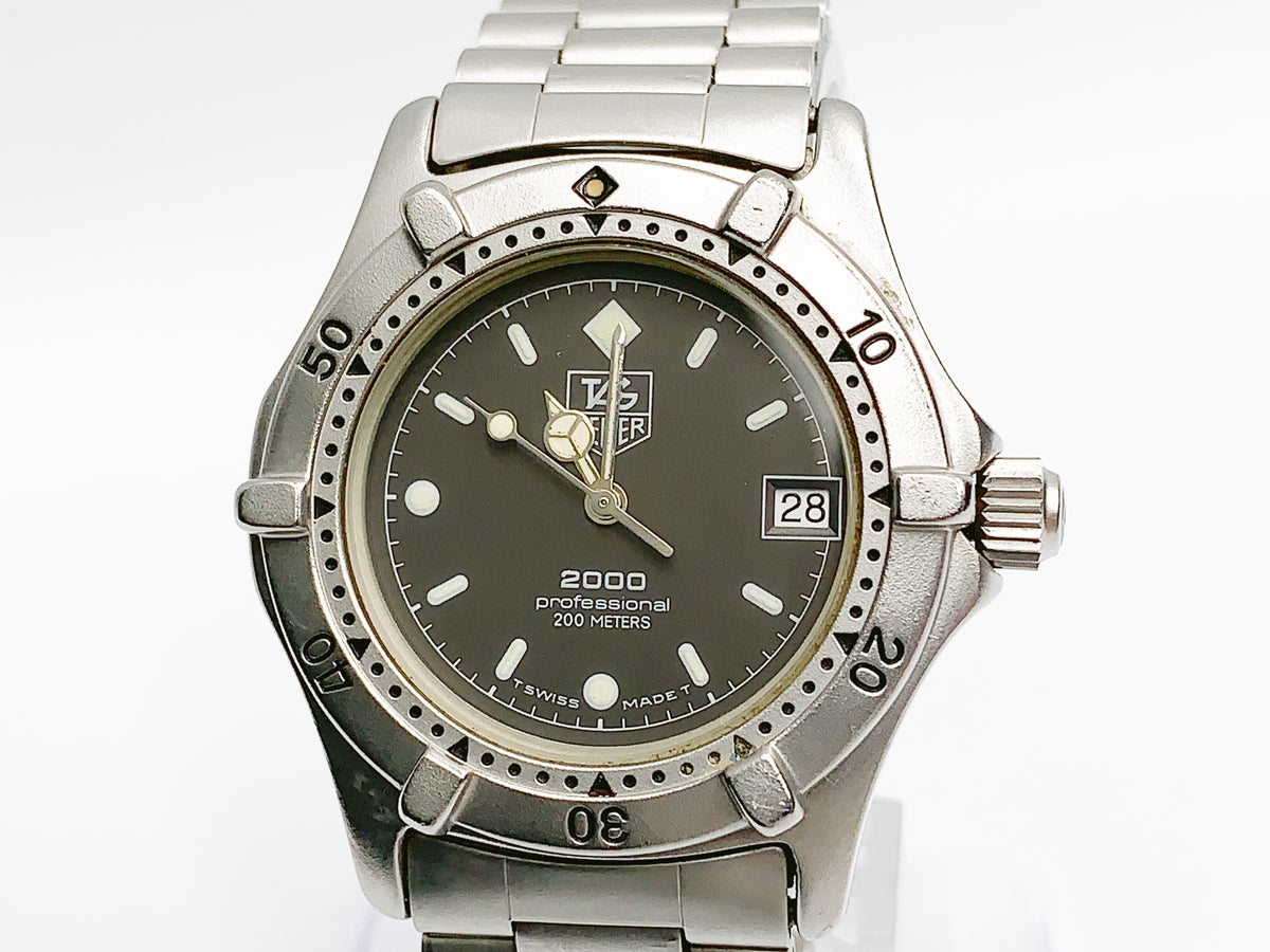TAG Heuer 2000 962.013 Quartz — grey dial