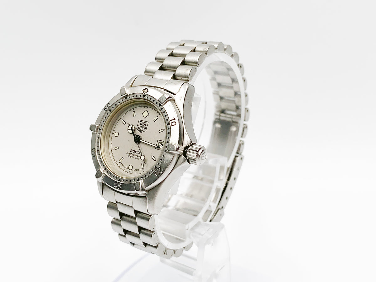 TAG Heuer Professional 962.208 Quartz, ladies — white dial