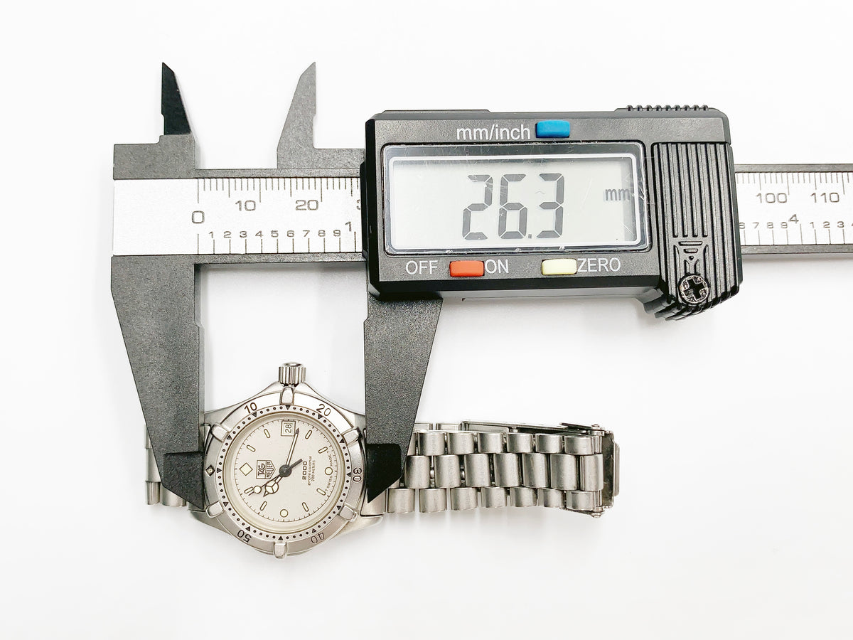 TAG Heuer Professional 962.208 Quartz, ladies — white dial