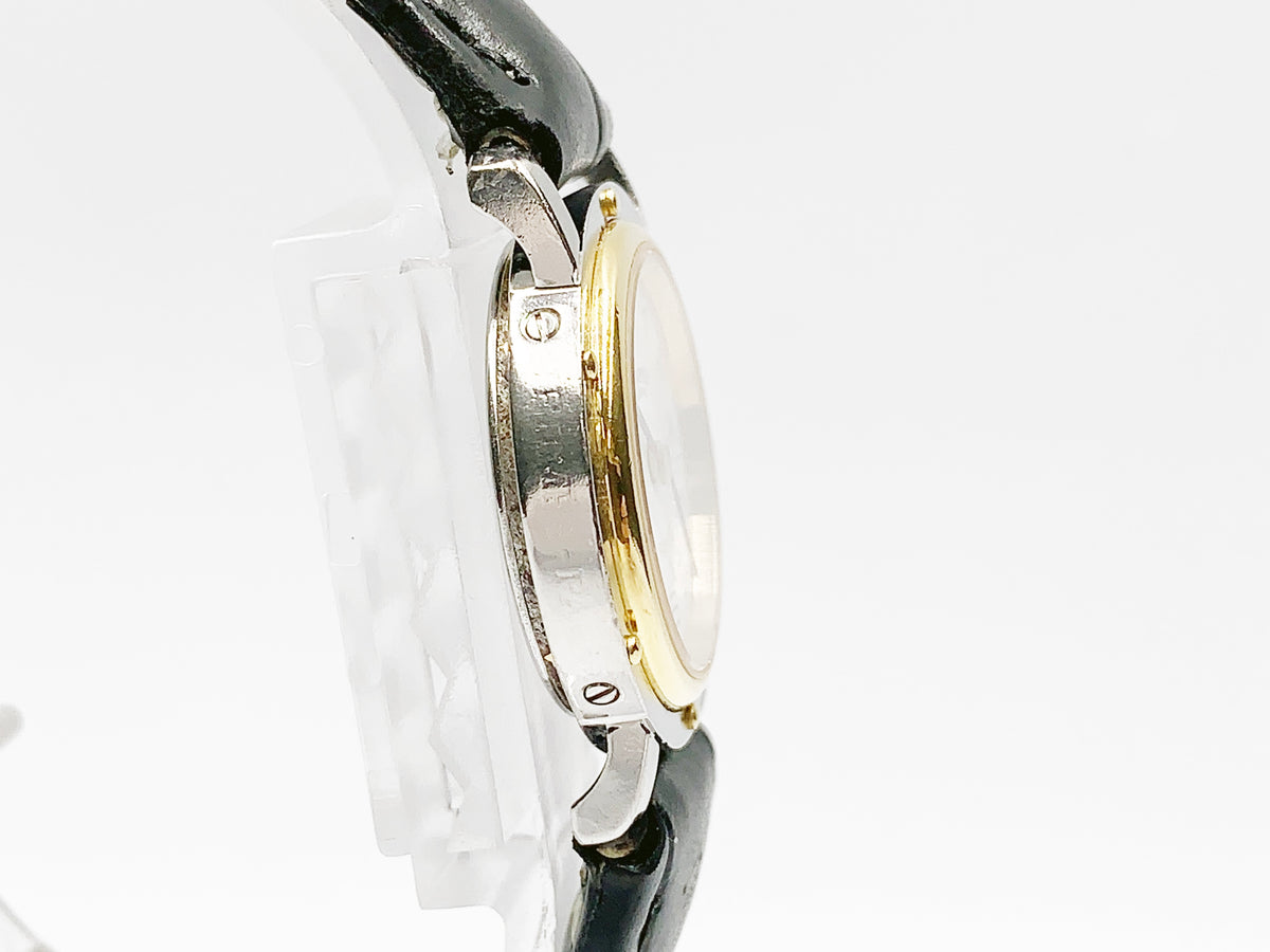 Hermes Clipper Quartz, ladies — white dial