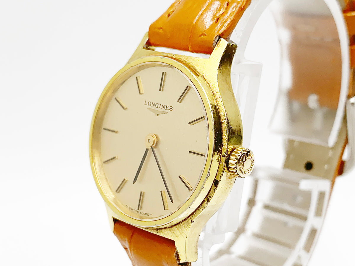 Longines Dress Watch hand-wound, ladies — champagne dial