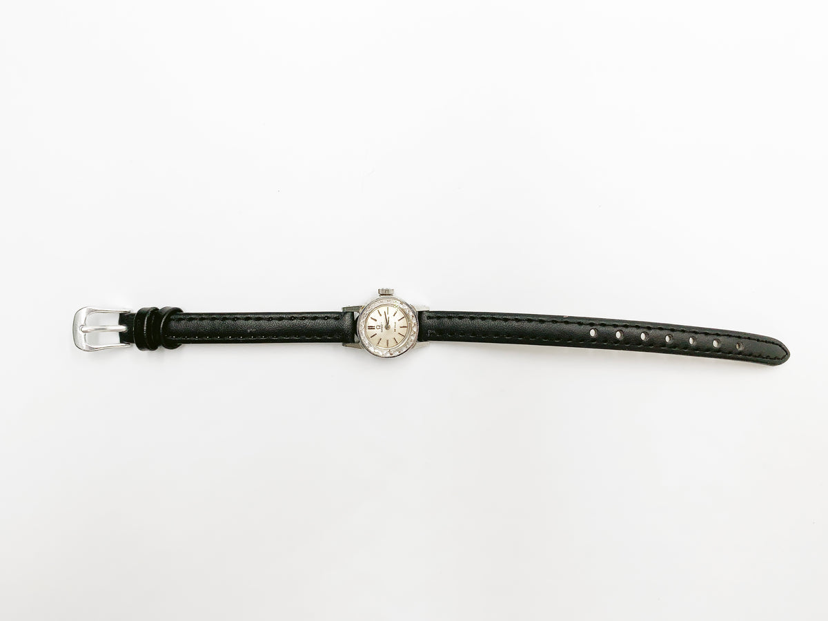 Omega De Ville 511.166 hand-wound, ladies — silver dial