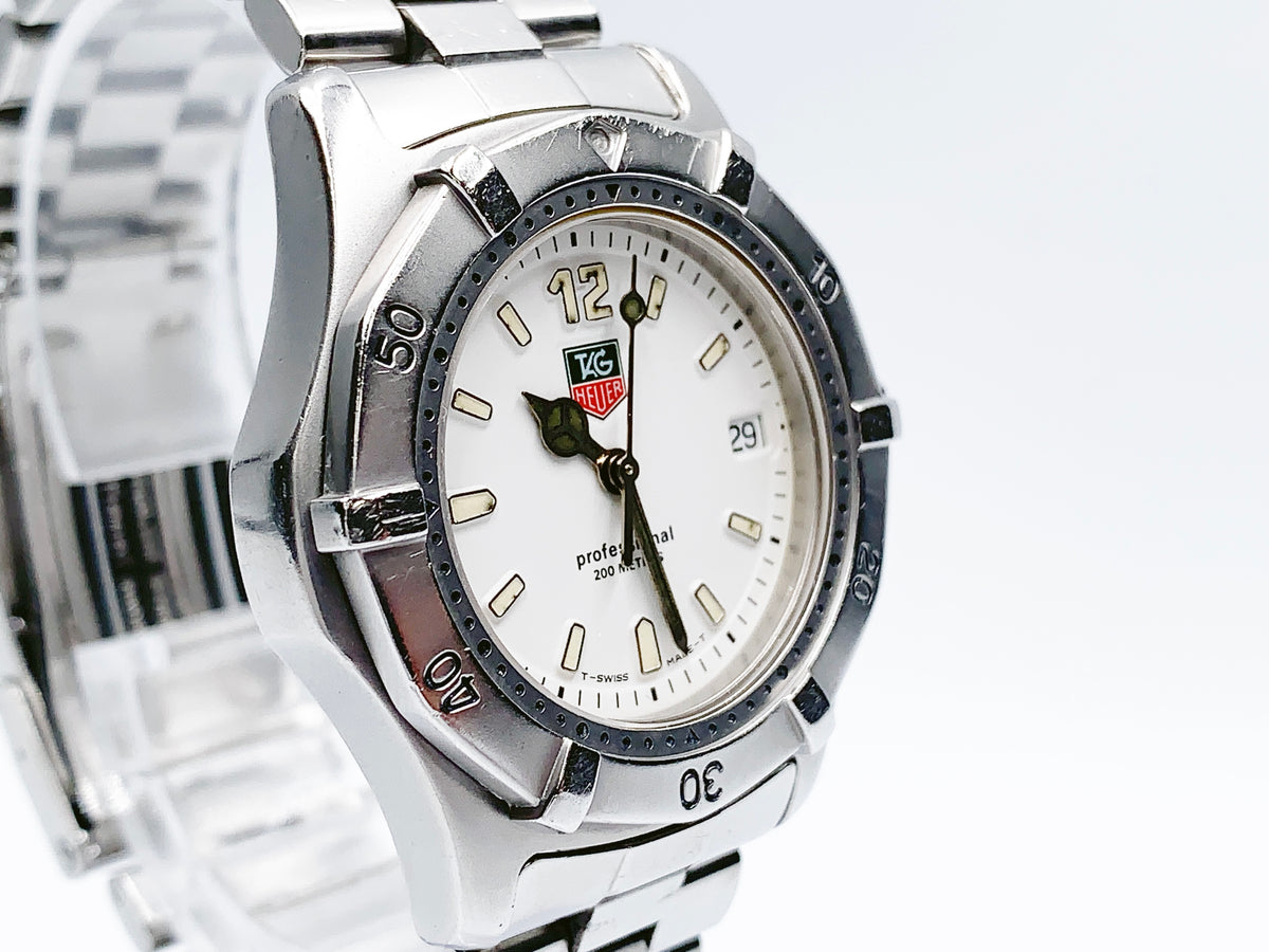 TAG Heuer Professional 2000 WK1211 Quartz — white dial