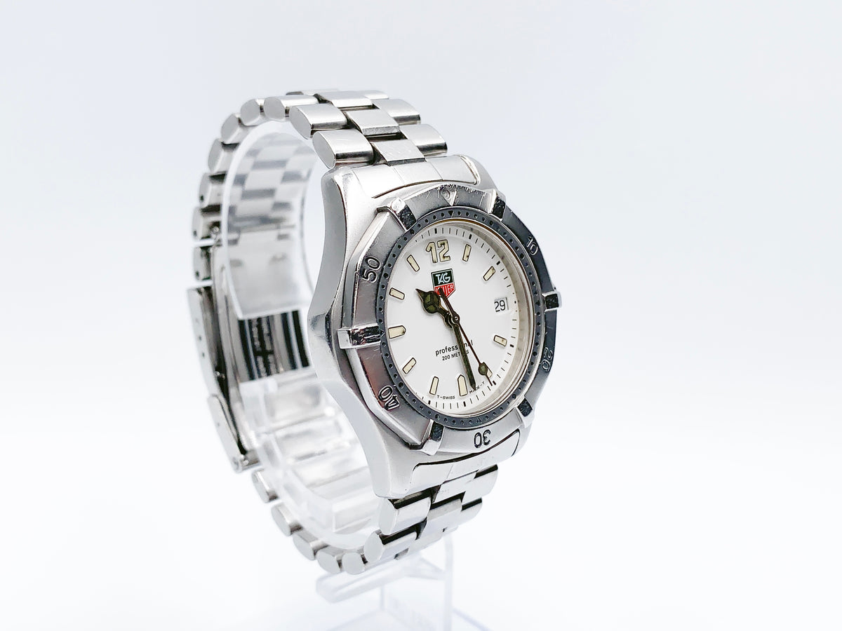 TAG Heuer Professional 2000 WK1211 Quartz — white dial
