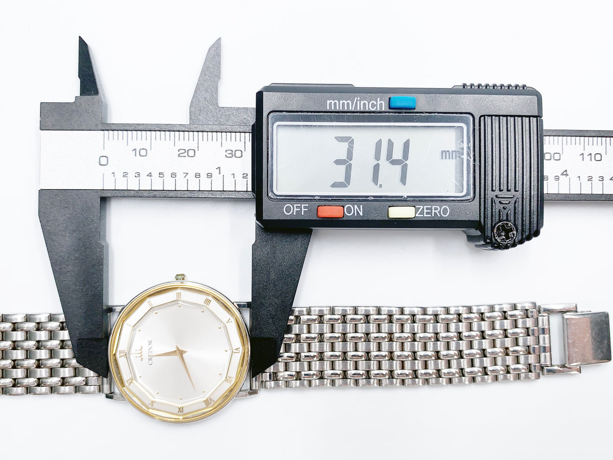 Seiko Credor 2F70-0290 Quartz — silver dial