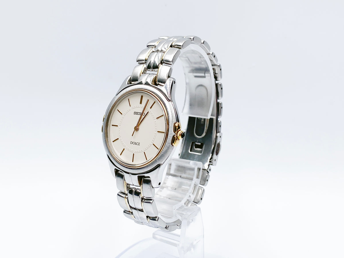 Seiko Dolce 8J41-6140 Quartz — white dial