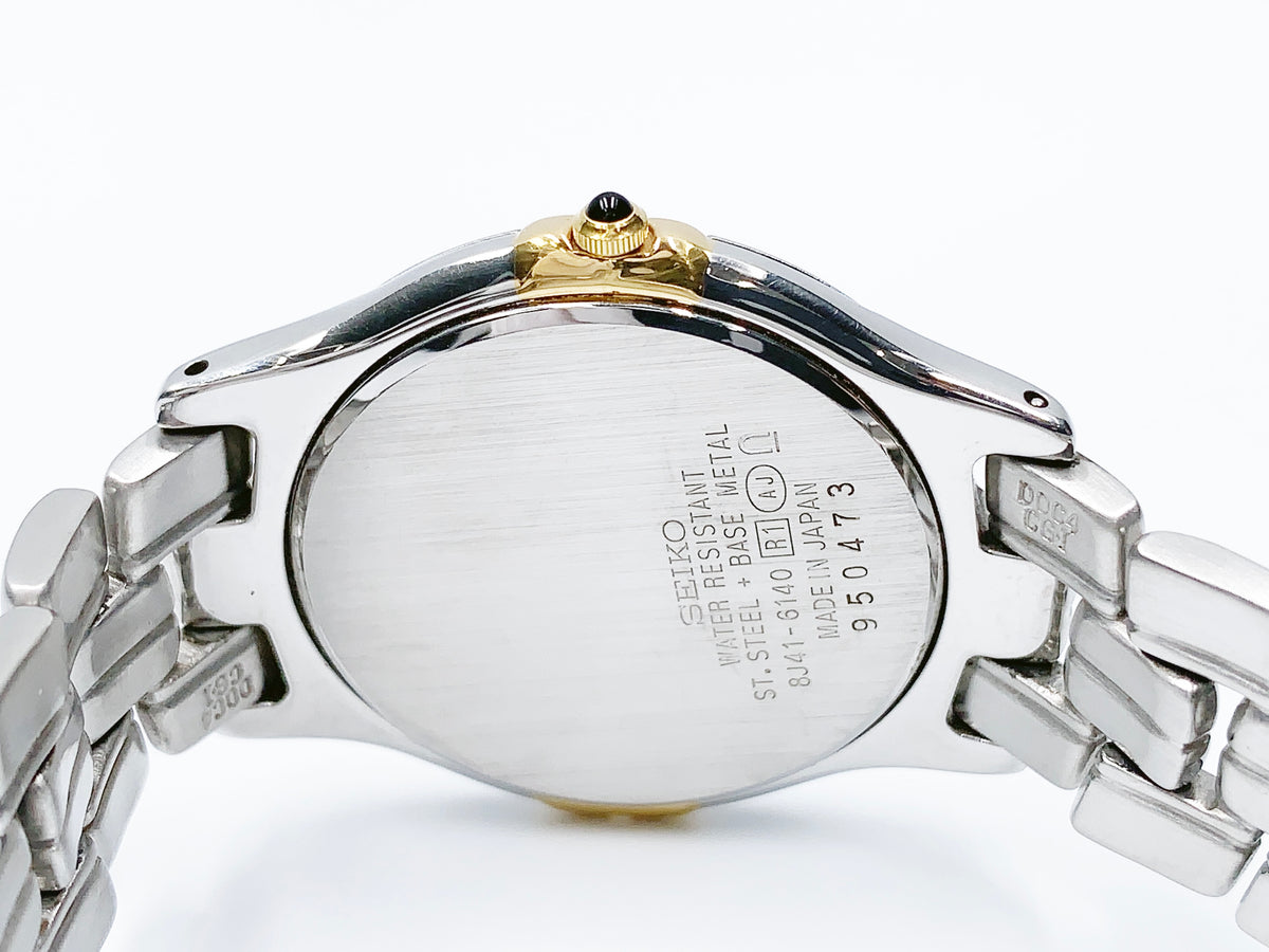 Seiko Dolce 8J41-6140 Quartz — white dial