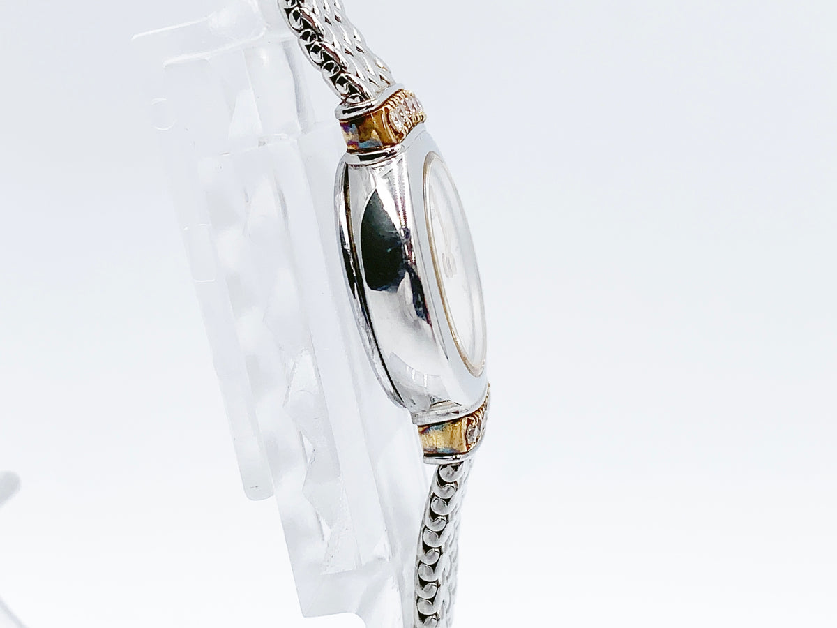 Seiko Credor 1F70-0100 Quartz, ladies — silver dial