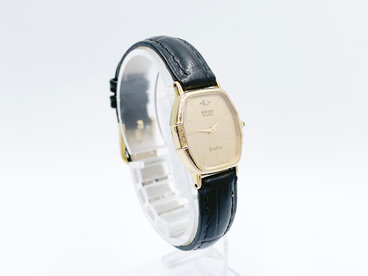 Seiko Exceline 8420-5780 Quartz, ladies — champagne dial