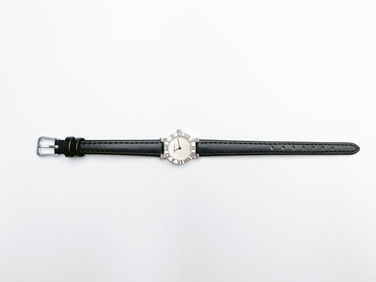 Tiffany & Co. Atlas S0640 Quartz, ladies — white dial