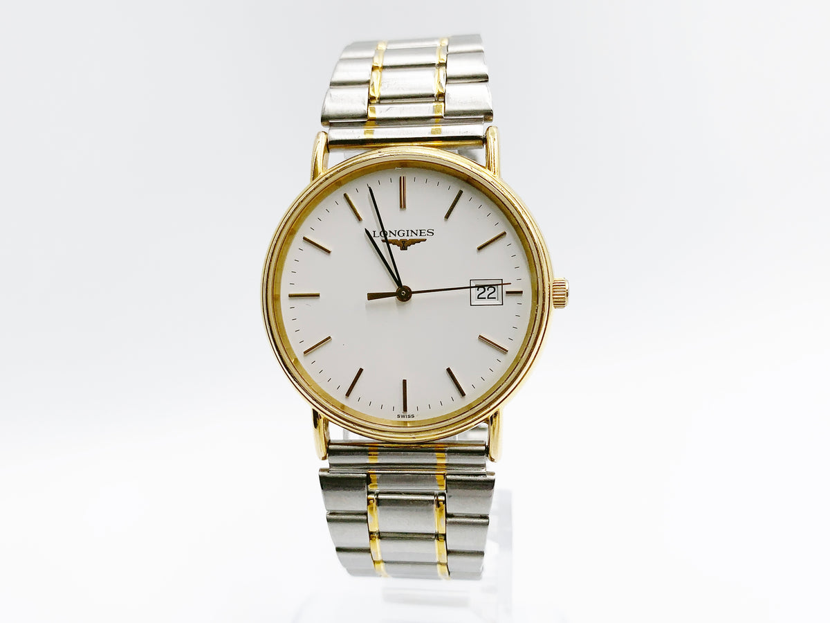 Longines L4.636.2 Quartz — white dial