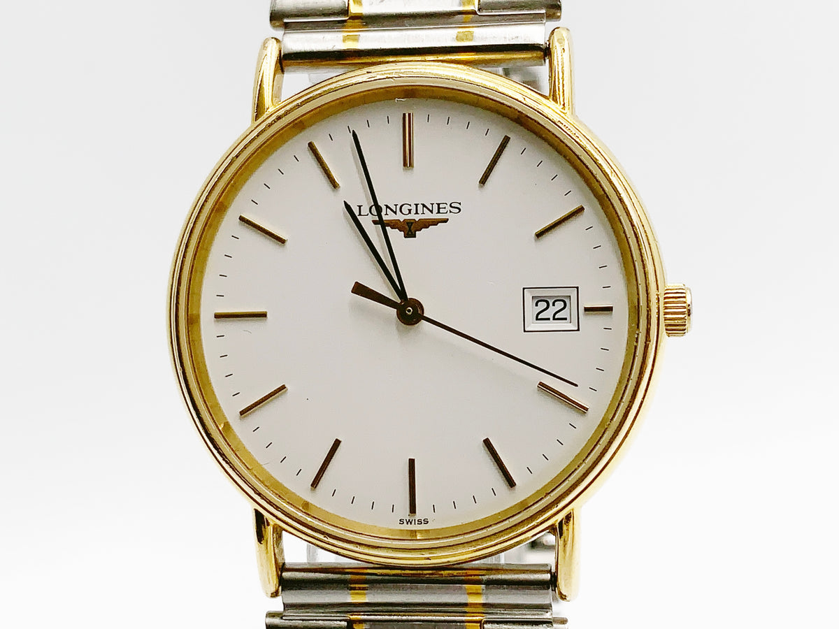 Longines L4.636.2 Quartz — white dial