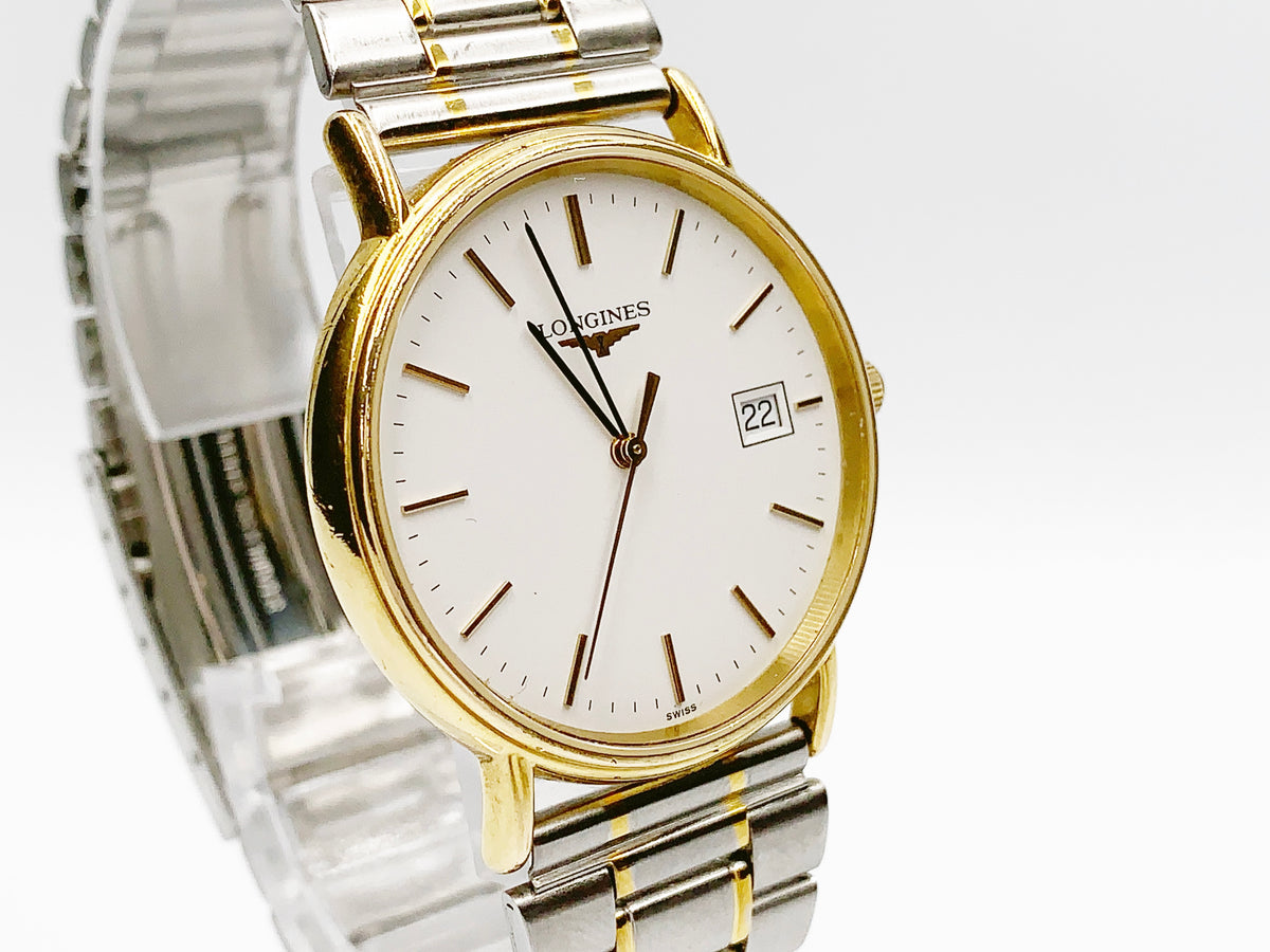 Longines L4.636.2 Quartz — white dial