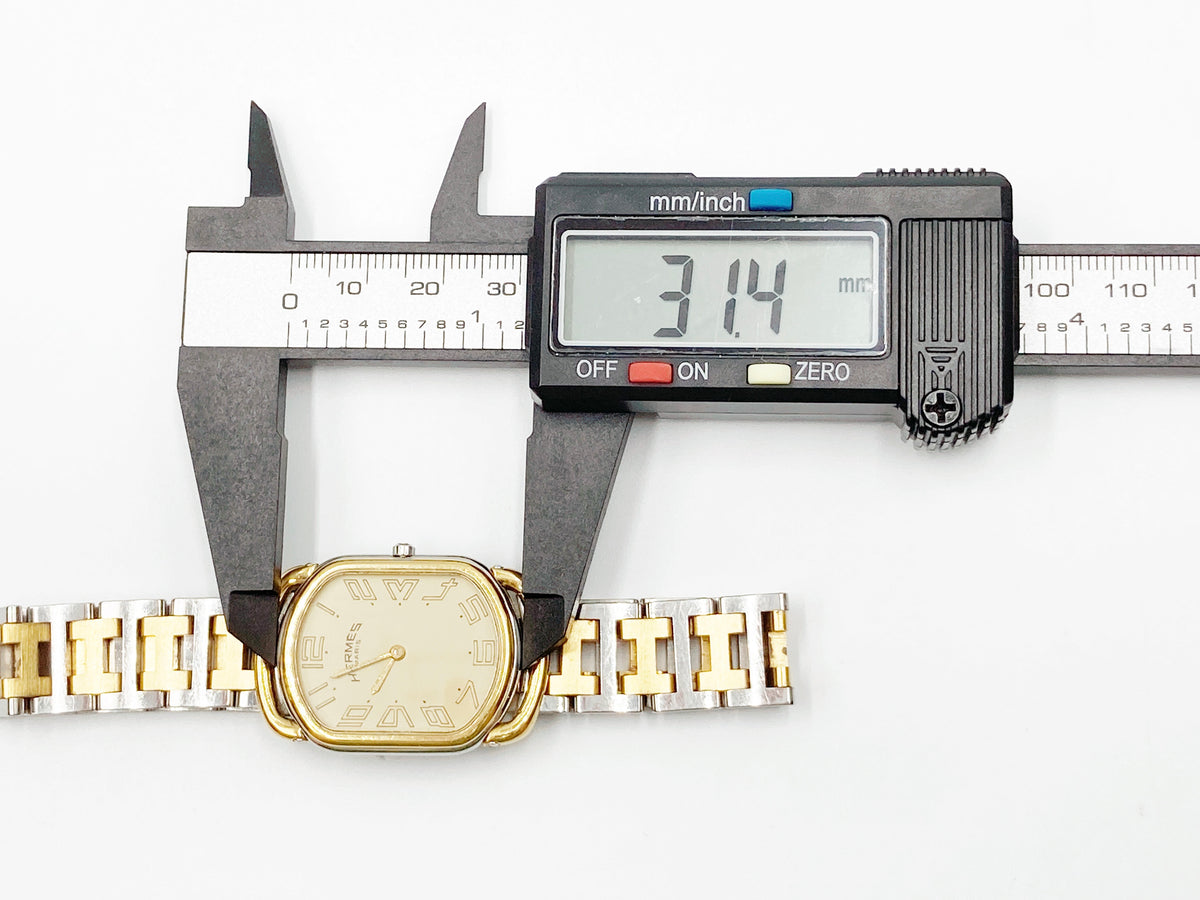 Hermes Rallye Quartz, ladies — champagne dial
