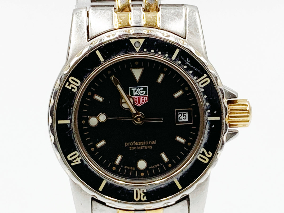TAG Heuer Professional 200 Meters WD1420-G-20 Quartz, ladies — black dial