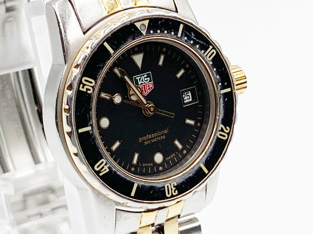 TAG Heuer Professional 200 Meters WD1420-G-20 Quartz, ladies — black dial