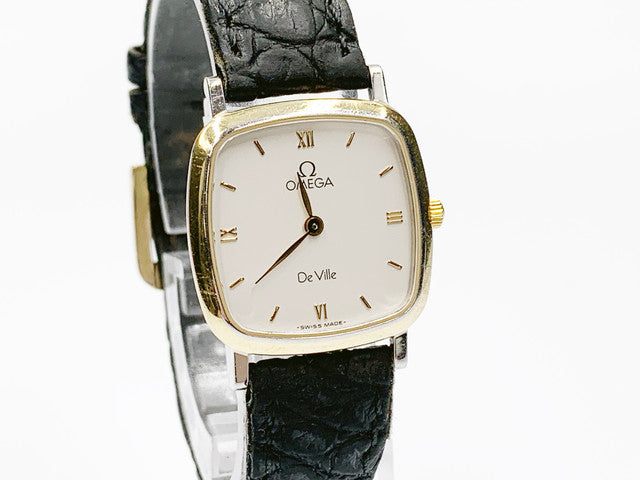 Omega De Ville Quartz, ladies — white dial
