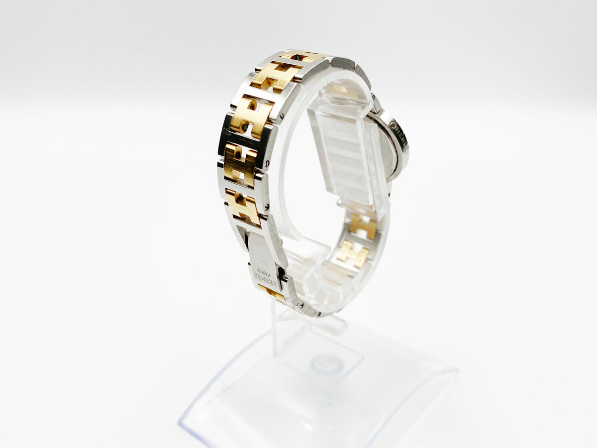Hermes Clipper Quartz, ladies — white dial