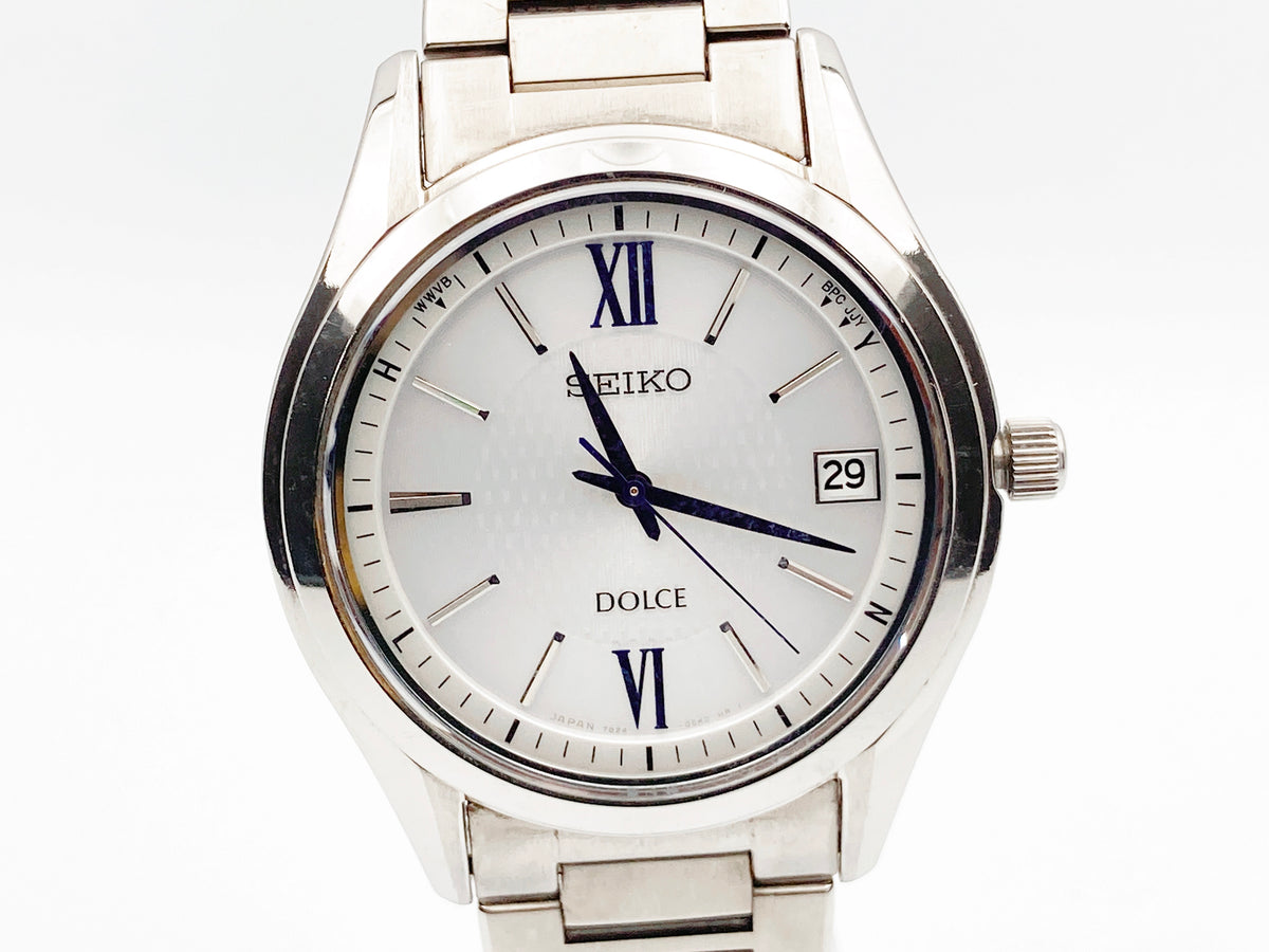 Seiko Dolce 7B24-0BM0 — silver dial