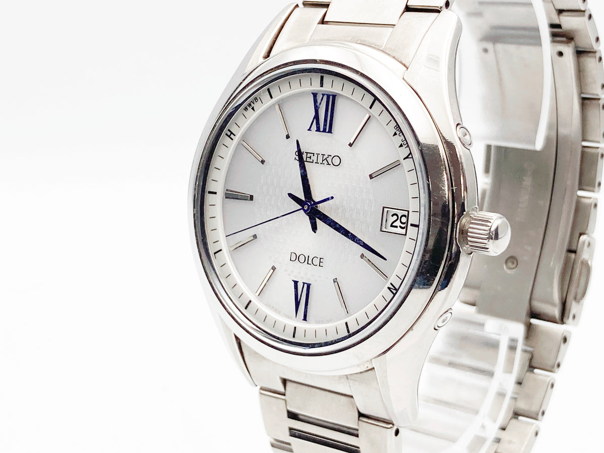 Seiko Dolce 7B24-0BM0 — silver dial