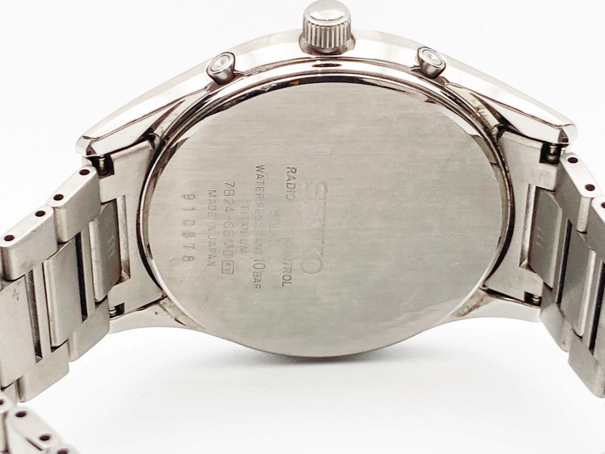 Seiko Dolce 7B24-0BM0 — silver dial