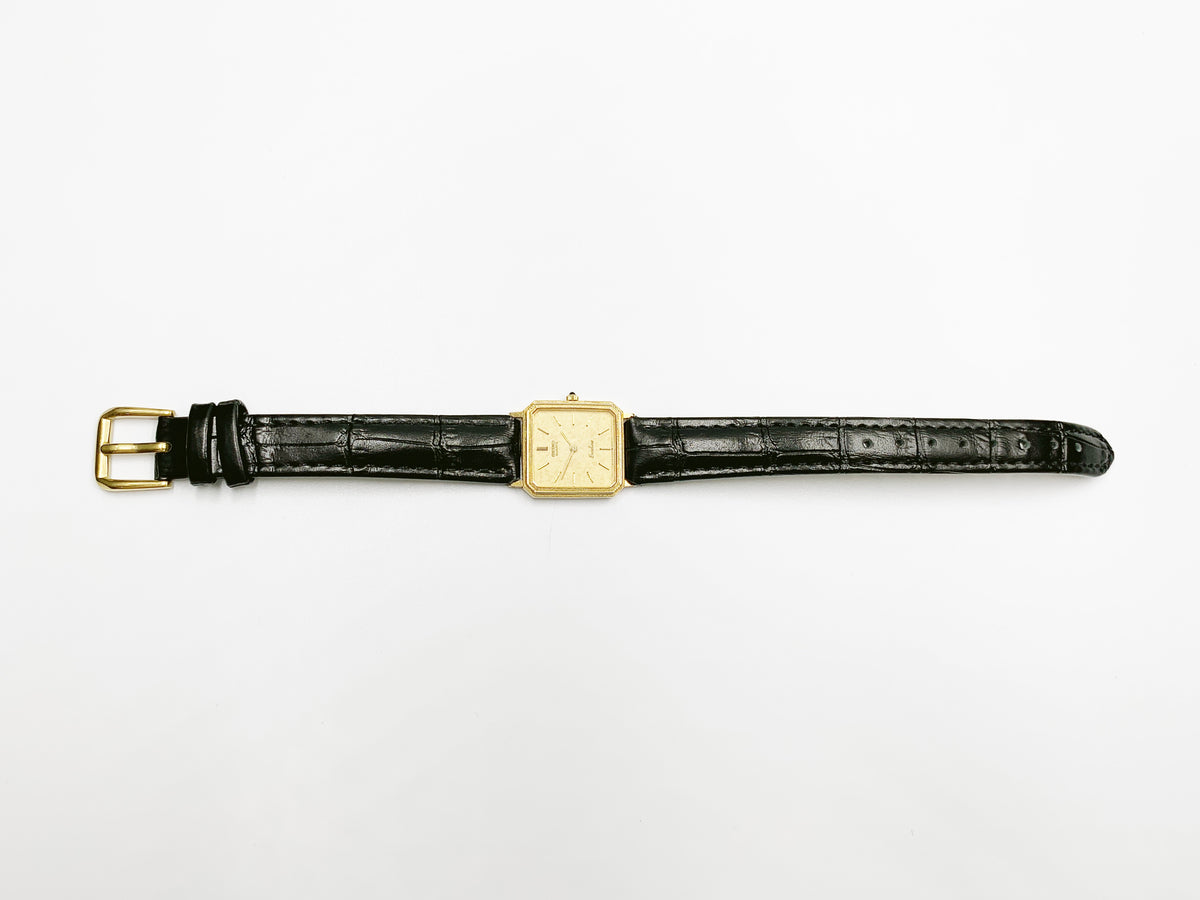 Seiko Exceline 8420-5410 Quartz, ladies — gold dial