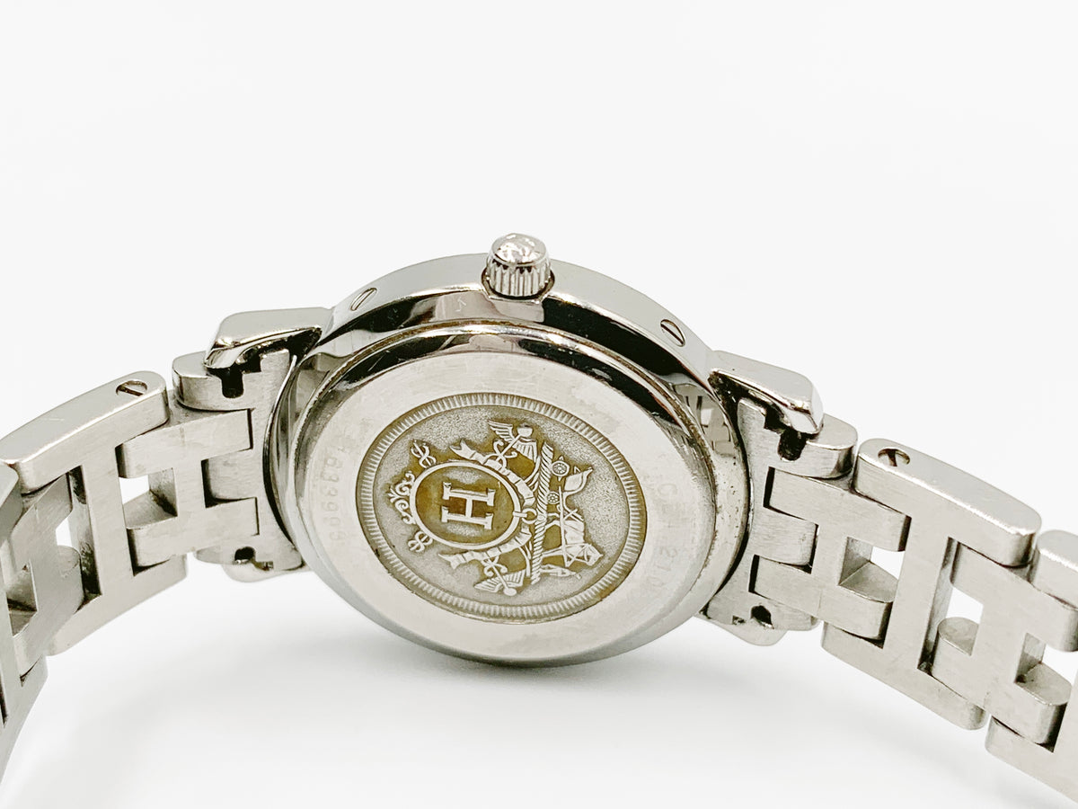 Hermes Clipper CL4.210 Quartz, ladies — champagne dial