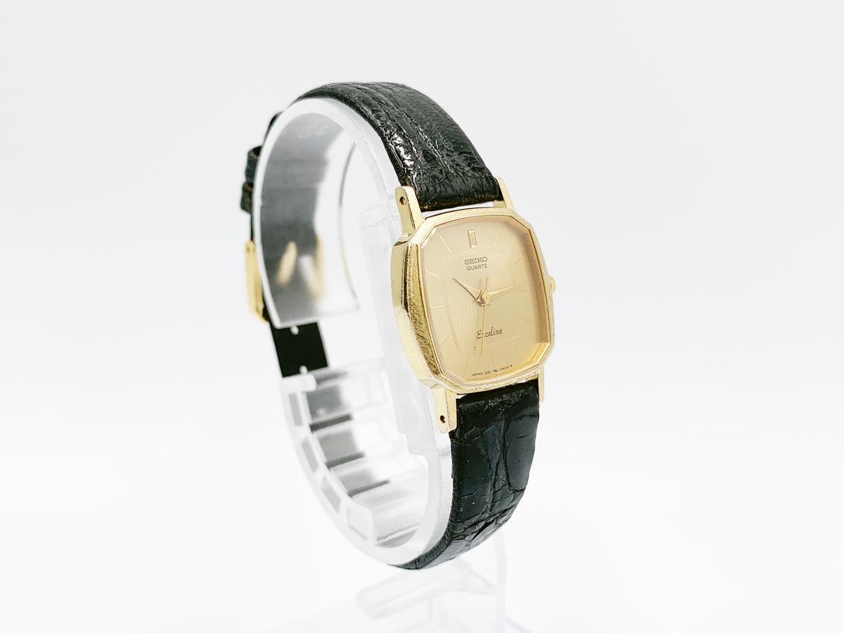 Seiko Exceline 1221-5240 Quartz, ladies — champagne dial