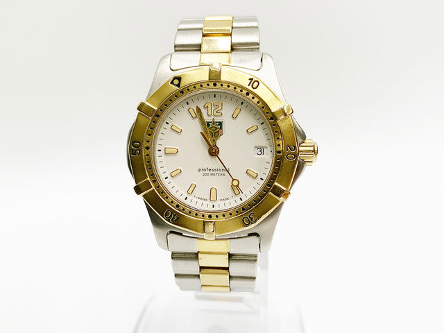 TAG Heuer 2000 Professional WK1220 Quartz — white dial