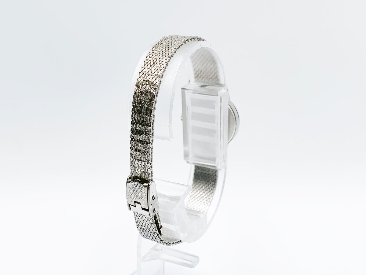 Omega Geneve hand-wound, ladies — silver dial